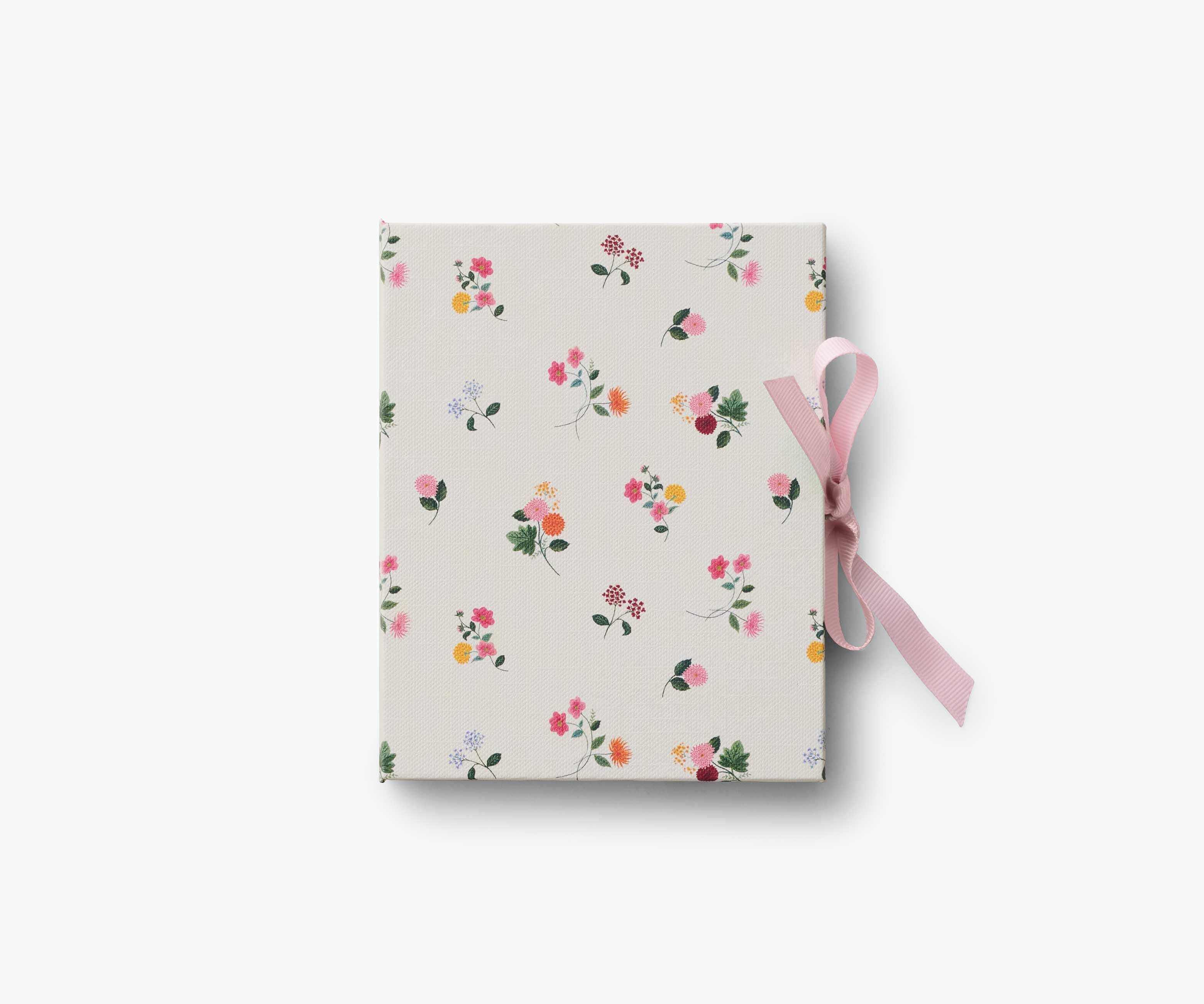 Ditsy Dahlia Folio Paper Wrapped Picture Frame