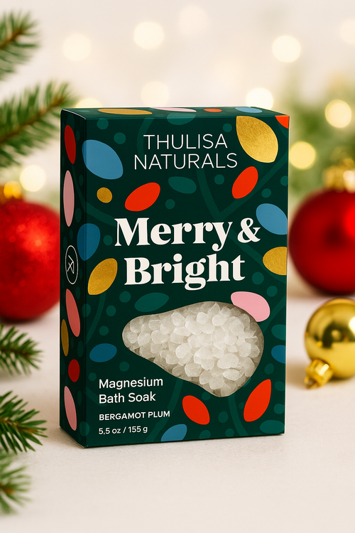 Bergamot Plum Holiday Bath Salt Soak︱Holiday Wellness Gift