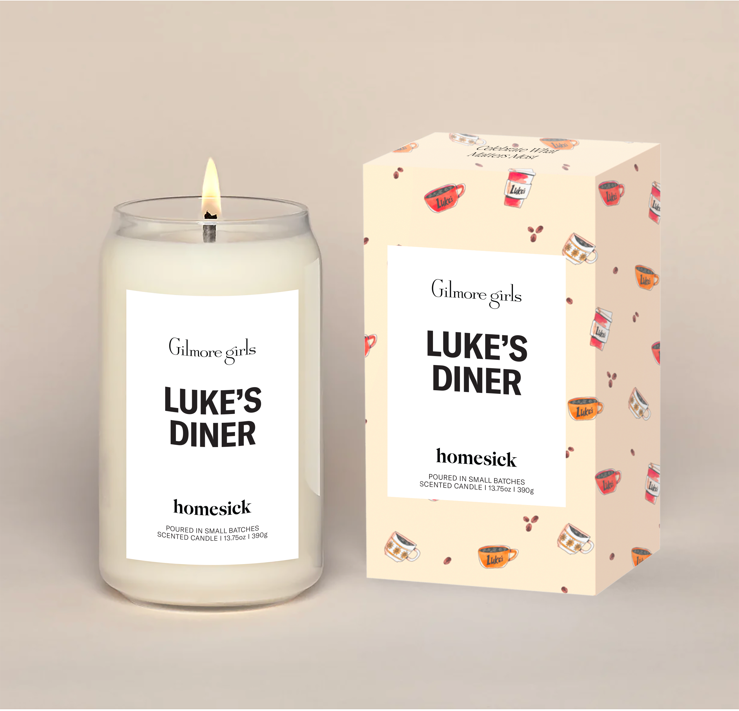 Luke's Diner Candle