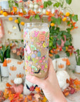 20oz Colorful Halloween Glass