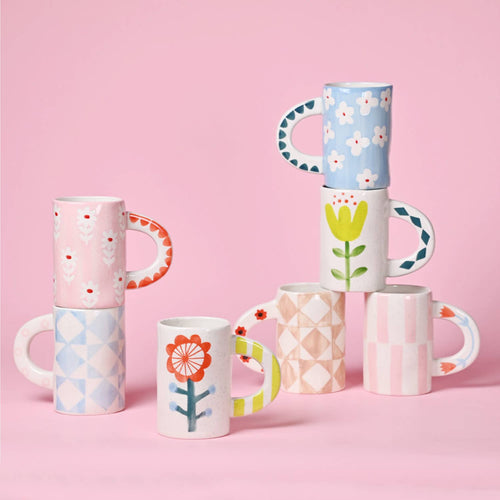 Ceramic Coffee Mug-Handmade Coffee Cups-Tea Drinking Cups