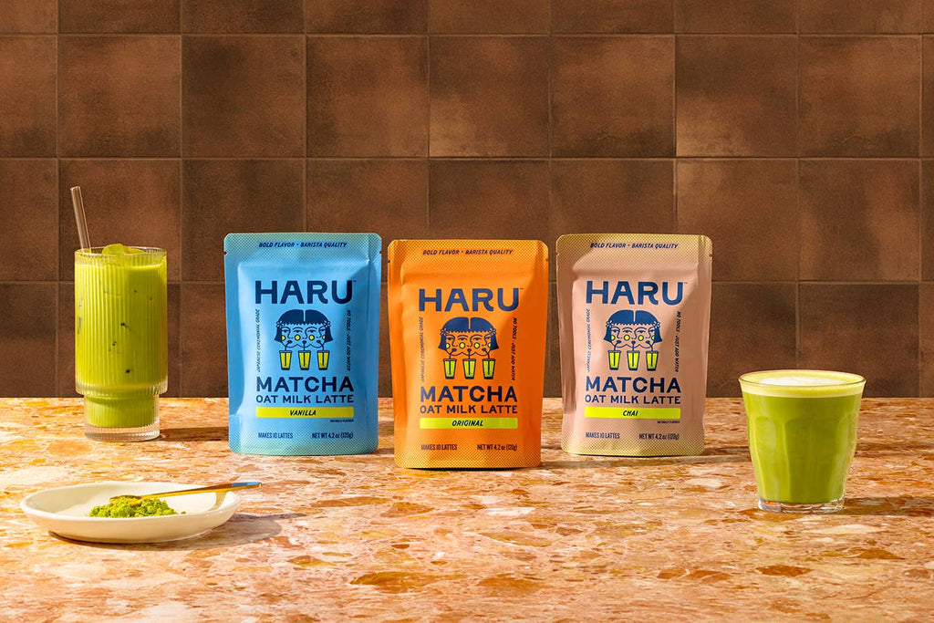 Haru Vanilla Matcha Oat Milk Latte Mix