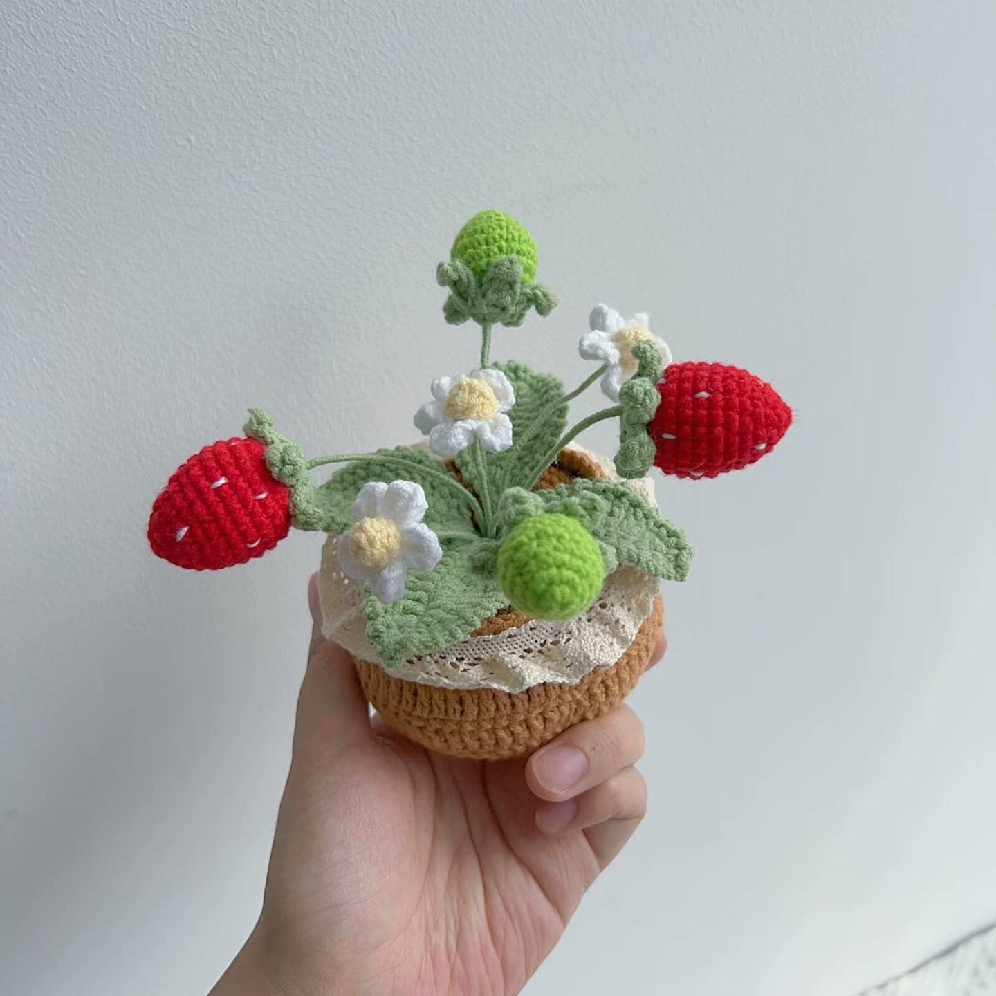 Crochet Strawberries