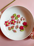 DIY Spring Floral Earrings