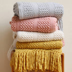 Soft Warm Chunky Knit Blanket