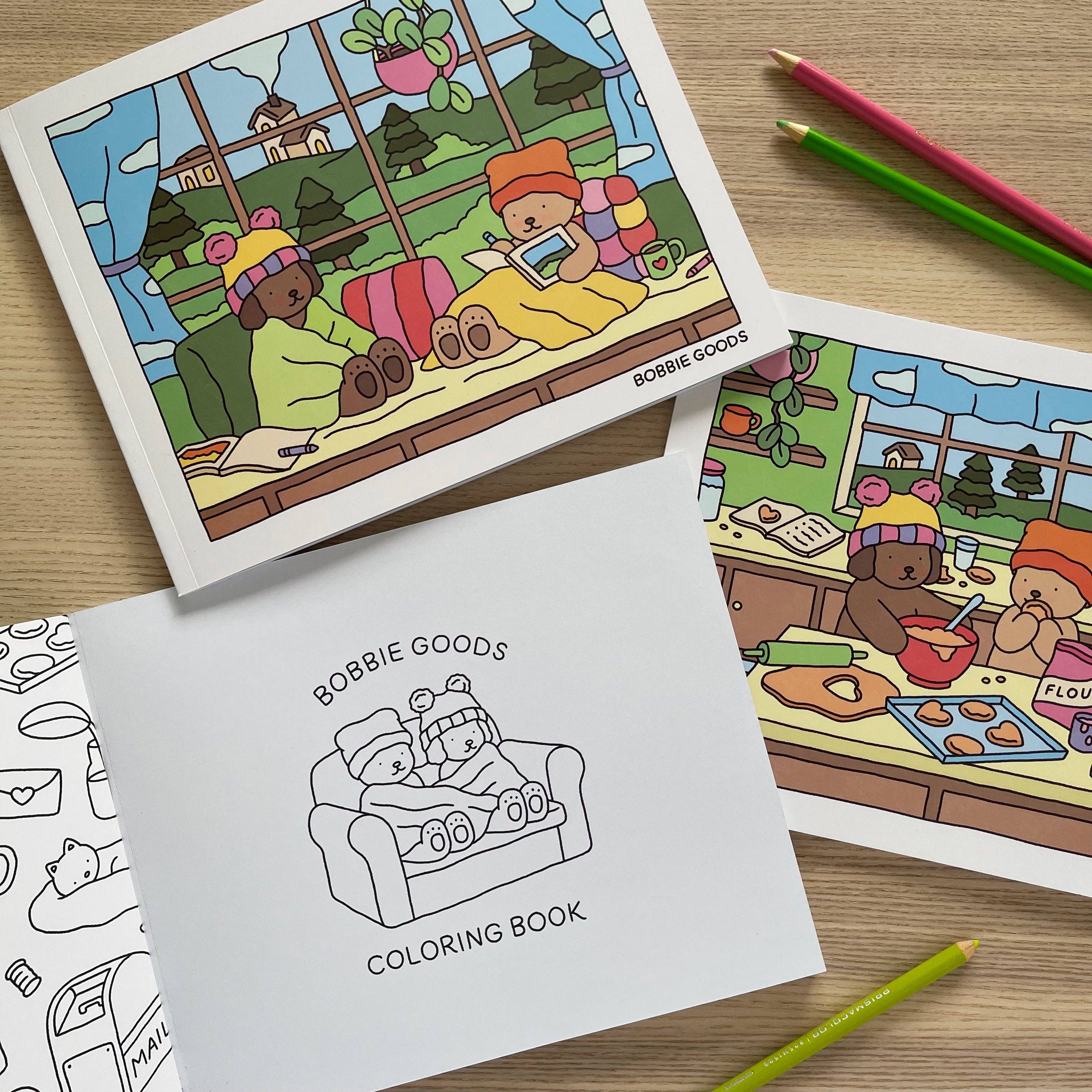 Fall-Winter Coloring Book