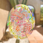 Mushroom Suncatcher