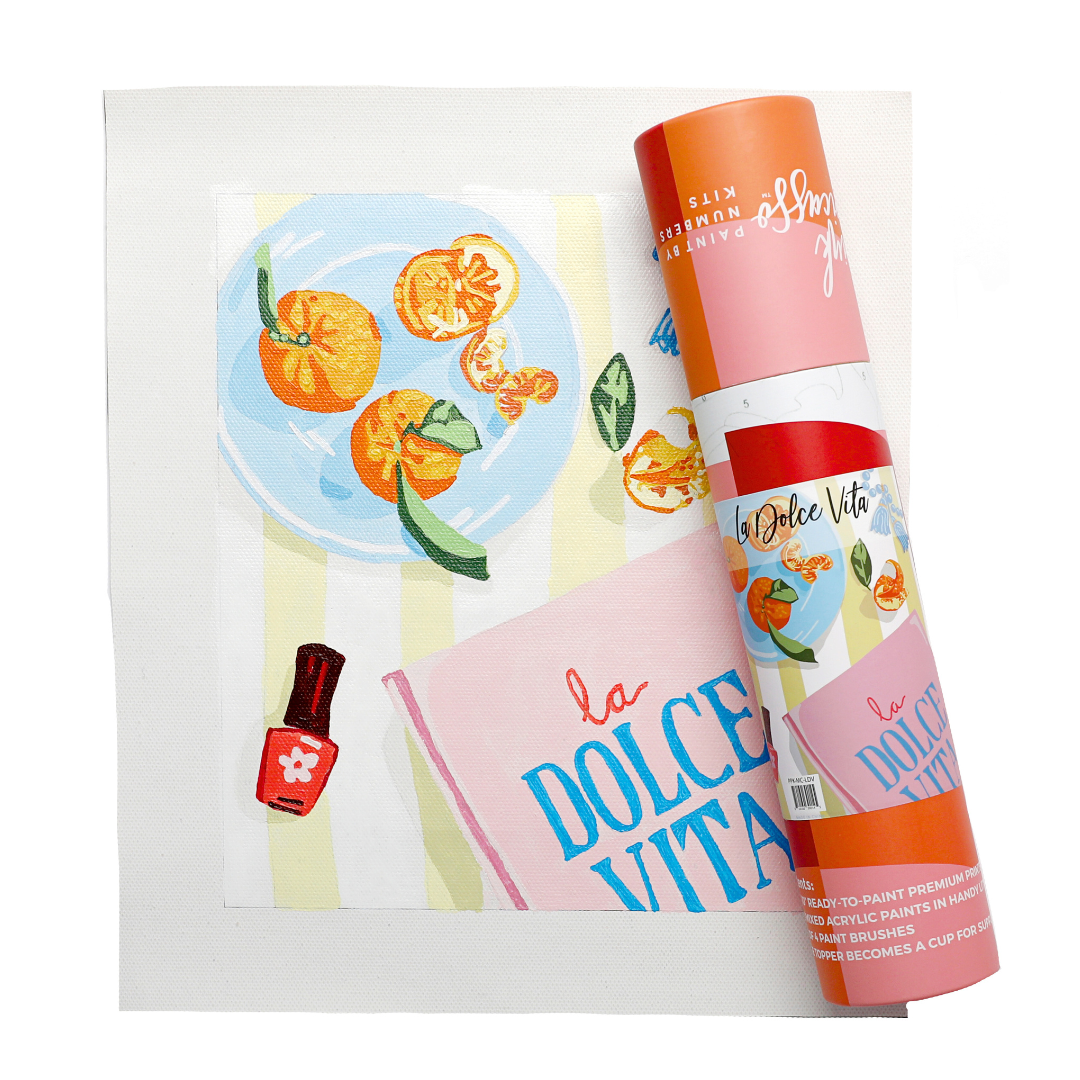La Dolce Vita Paint by Numbers