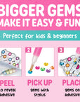 Big Gem Diamond Painting Stickers Mini Kit