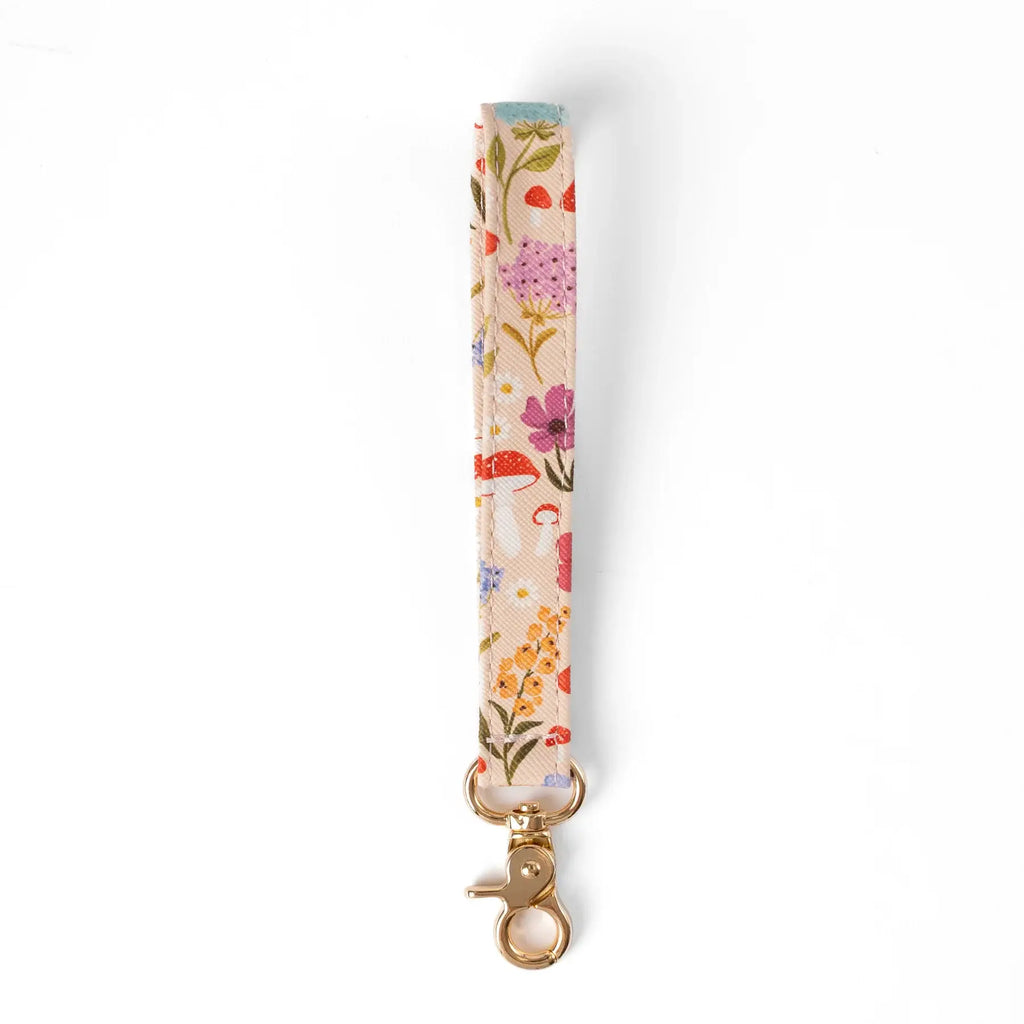Floral Wristlet Keychain