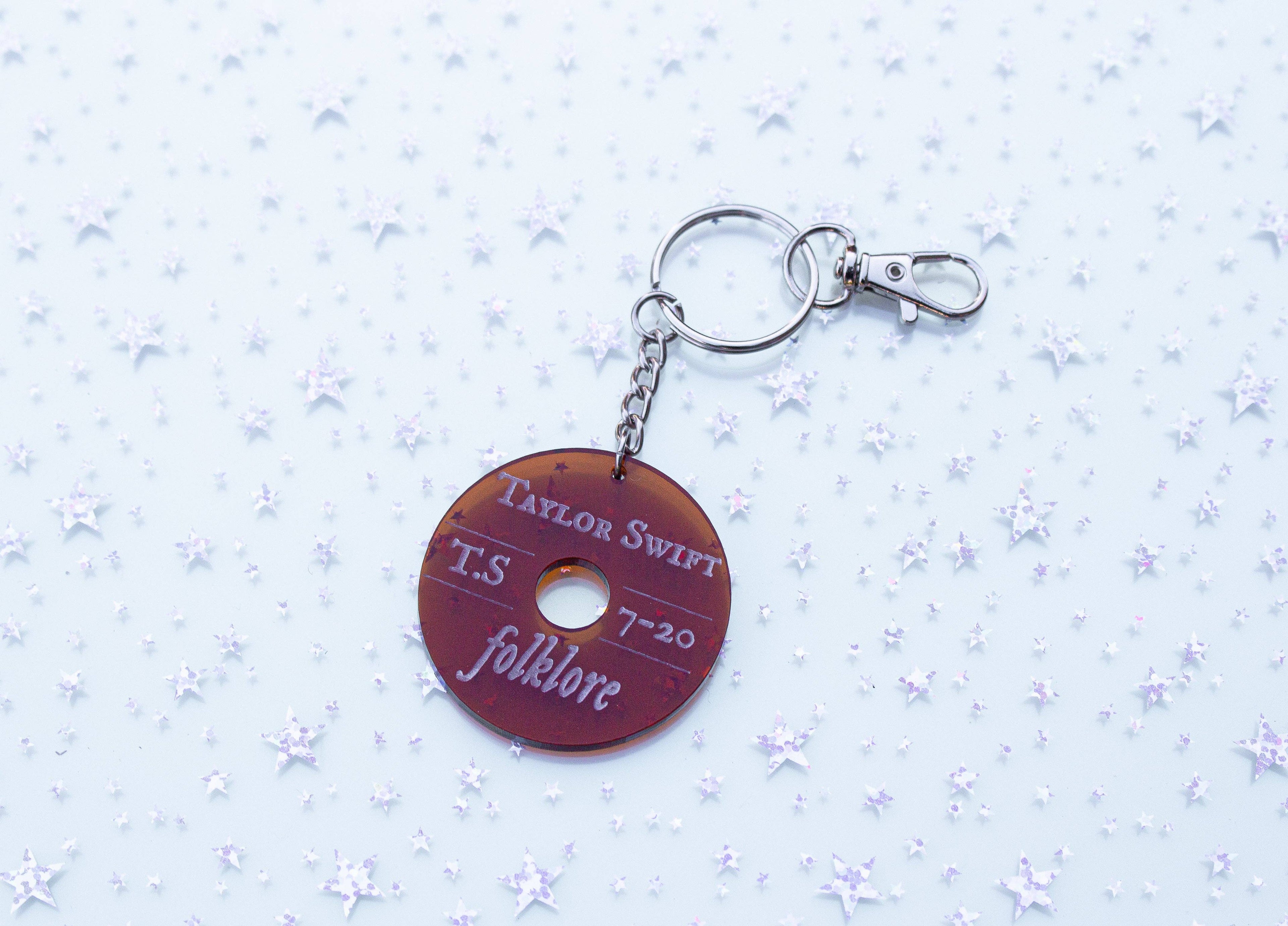 Taylor Swift Album Keychains