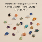 Assorted Carved Crystal Clouds - 36 pcs ☁️