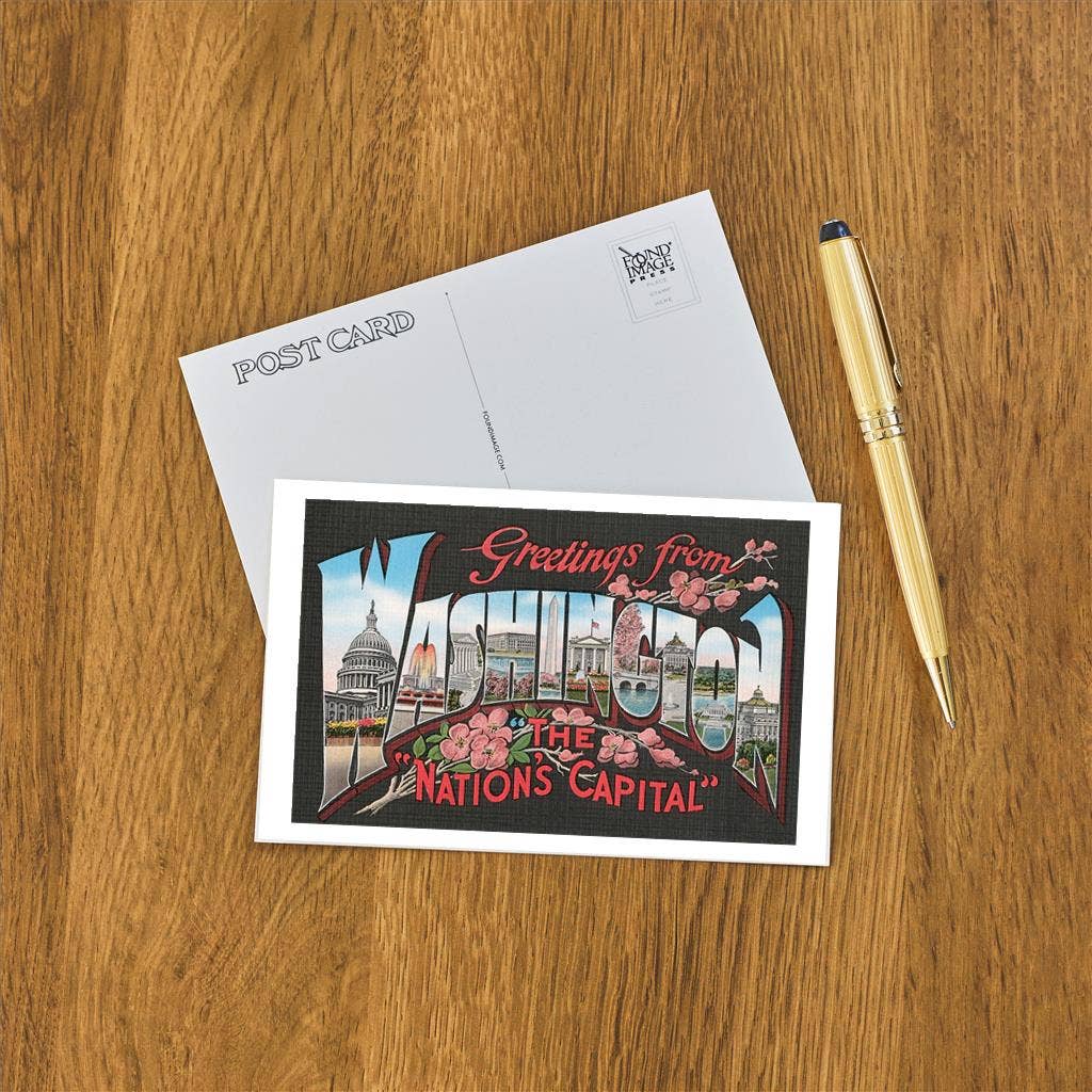 Postcard DC-336 Greetings from Washington, DC