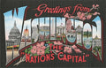 Postcard DC-336 Greetings from Washington, DC