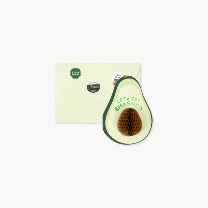 Avocado Pop-Up Everyday Greeting Card