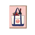 TJ Tote Birthday Greeting Card