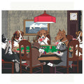 2.5'' x 3.5'' Dogs Playing Poker Magnet