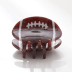 Mini Football Claw Clip