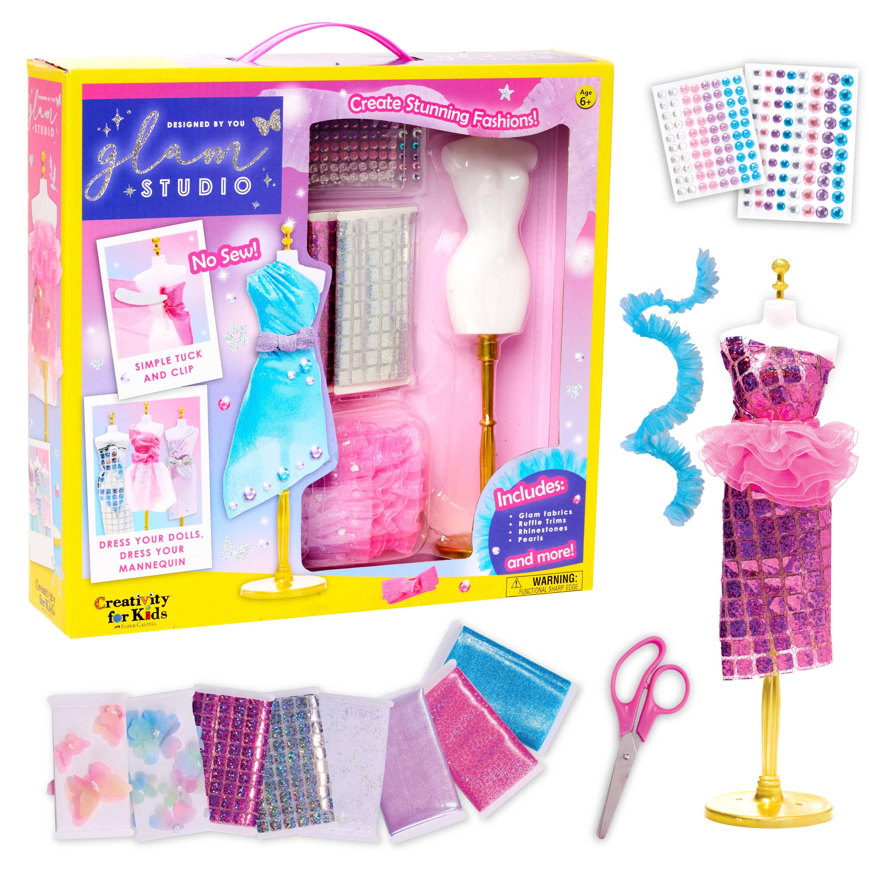 Designed By You Glam Fashion Design Craft Kit