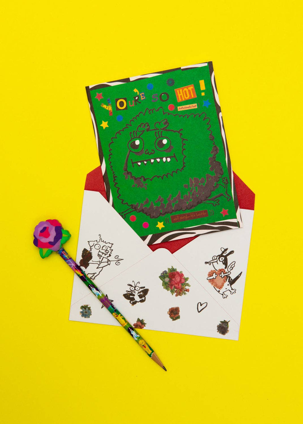Deliciously hot card