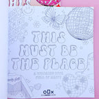 must be the place coloring book