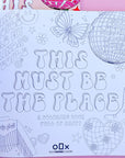 must be the place coloring book