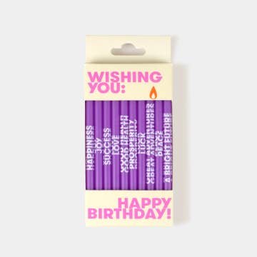 Wishing You: Birthday Candles (10 Pack)