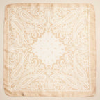 Silk Texture Paisley Bandana Scarf for Men & Women