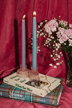 Beeswax Taper Candles – Eco-Friendly, Dripless & Handmade