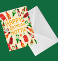 Happy Birthday Hottie Card