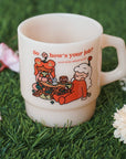 "So how's your job?" Vintage Diner Mug