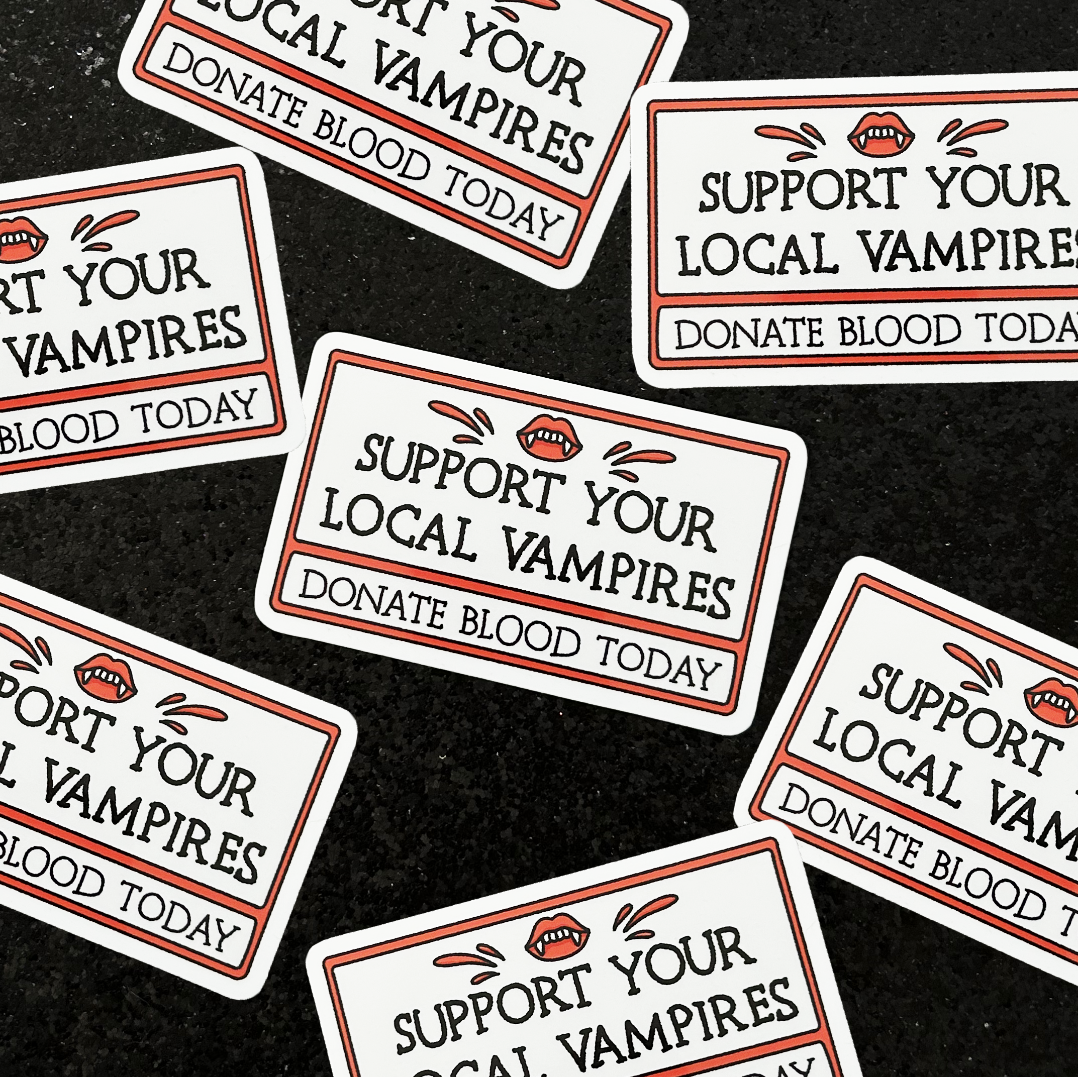 Local Vampires Vinyl Sticker