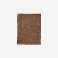 Simple Grid Snood- Lime Wine Red