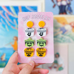 Halloween Buckets Handmade Acrylic Earrings & Keychains