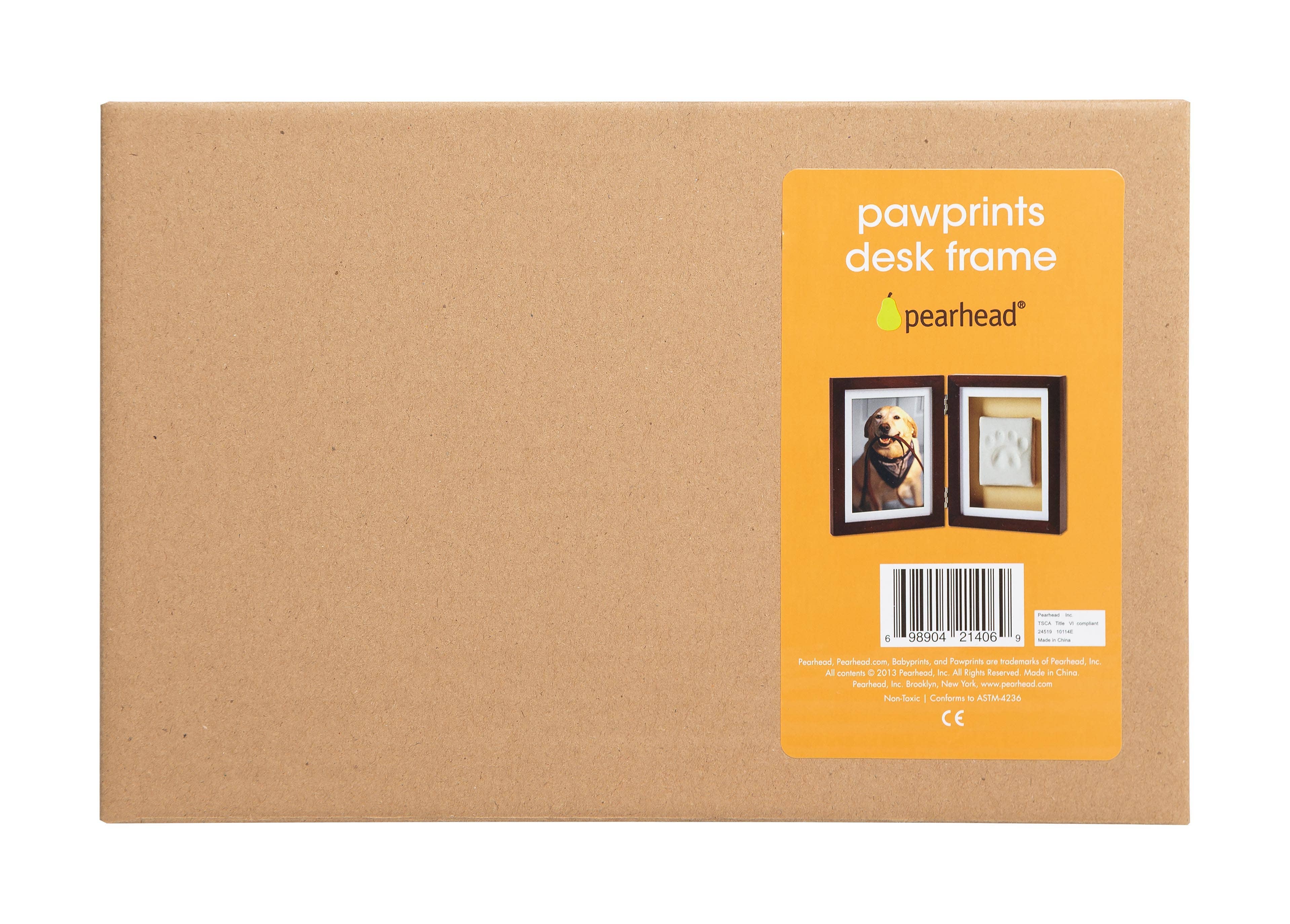 Pawprints Keepsake Photo Frame & Clay Impression Kit