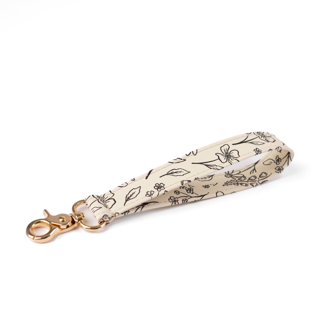 Floral Wristlet Keychain