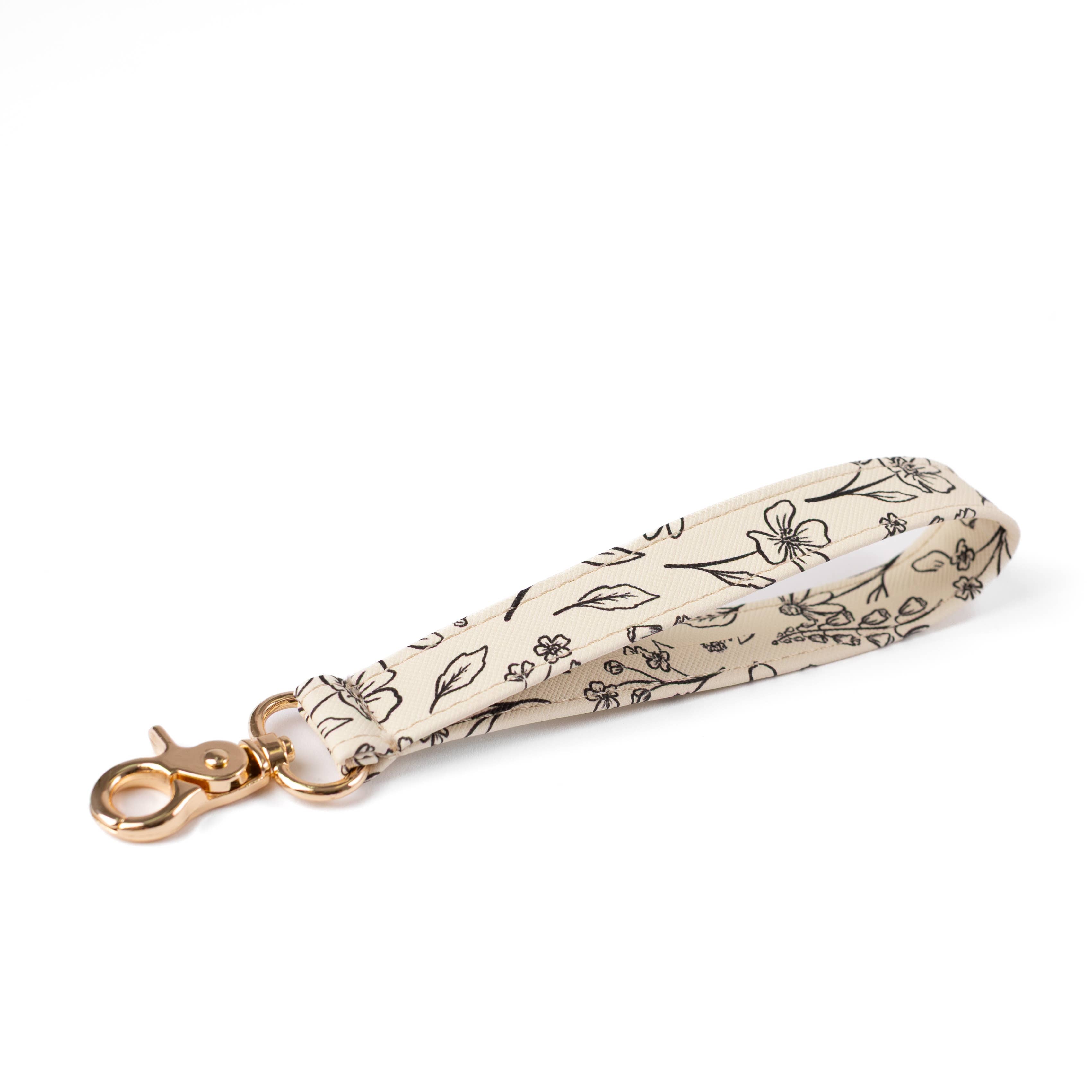 Floral Wristlet Keychain
