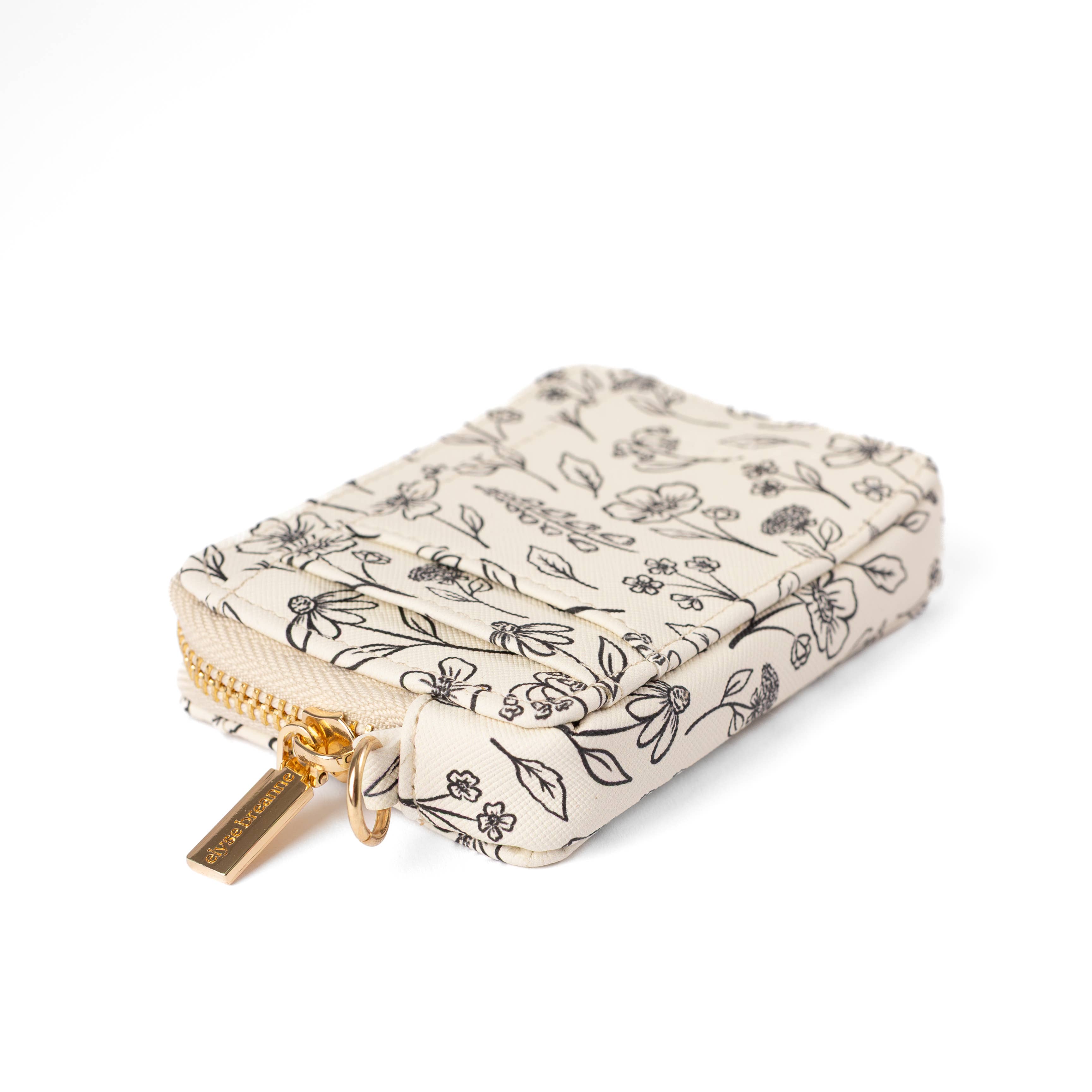 Floral Zip Wallet