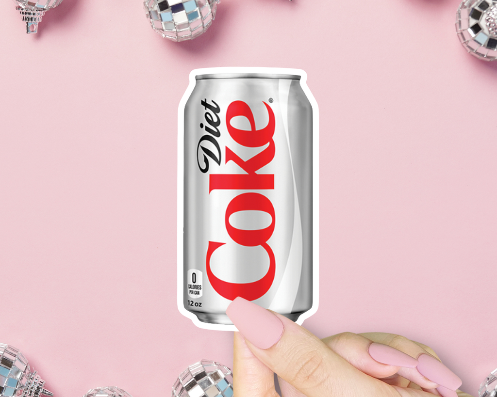 Diet Coke Sticker, Sweet Treat, Girl Dinner, Hydration
