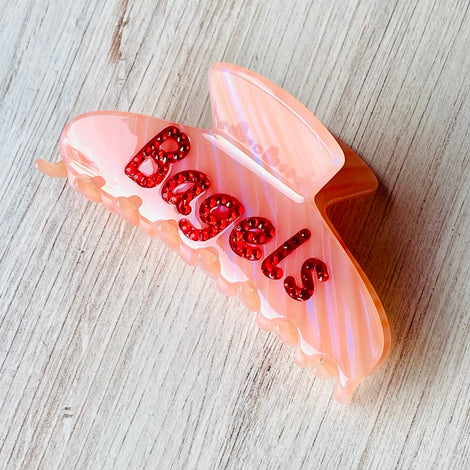 Bagels Hair Claw Clip