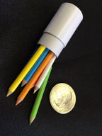 Mini Pencils in Mini Paper Tube