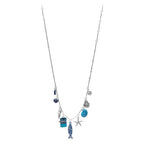 Mediterranean Coastal Charm Station Necklace