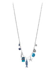 Mediterranean Coastal Charm Station Necklace