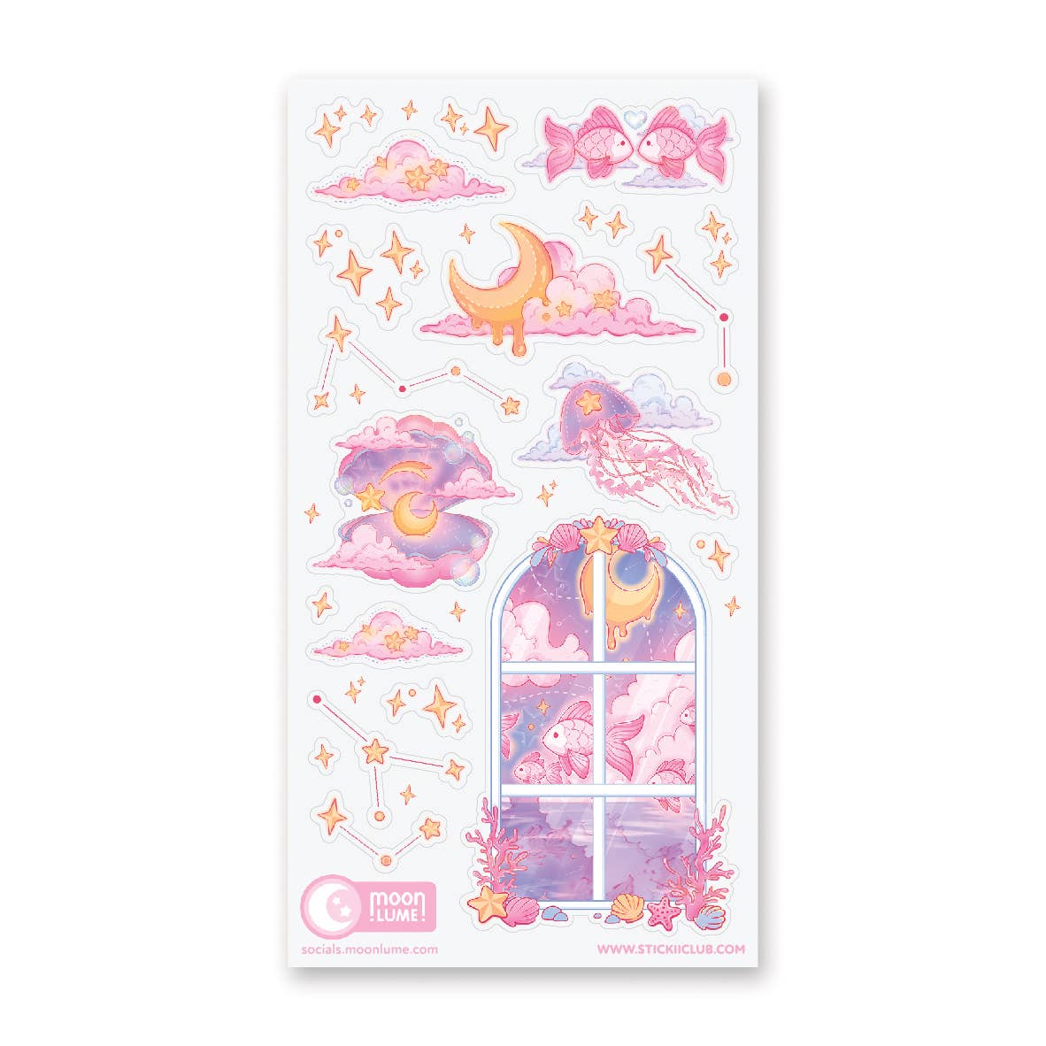 Celestial Sea Sticker Sheet