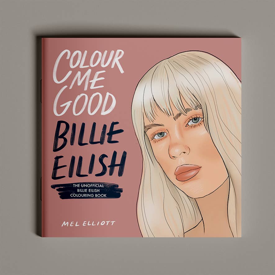 Colour Me Good Billie Eilish Coloring Book