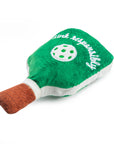 Green Stripe Pickleball Paddle Dog Toy