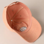 8 Ball Embroidered Corduroy Cap