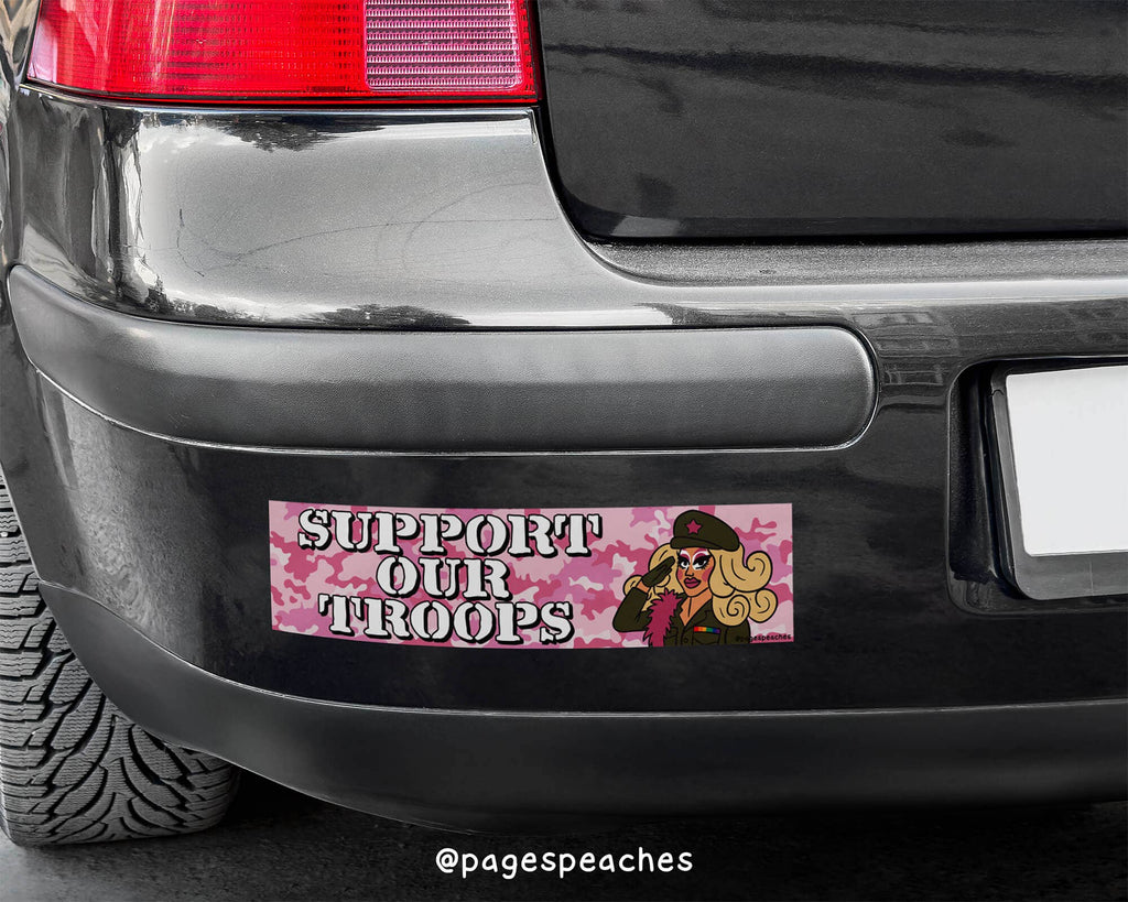 Support Our Troops Bumper Sticker