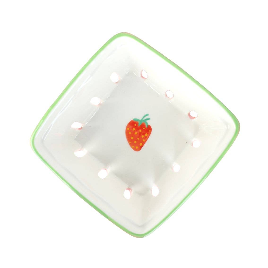 Strawberry Ceramic Punnet - 15cm | Mothers Day Gifts |