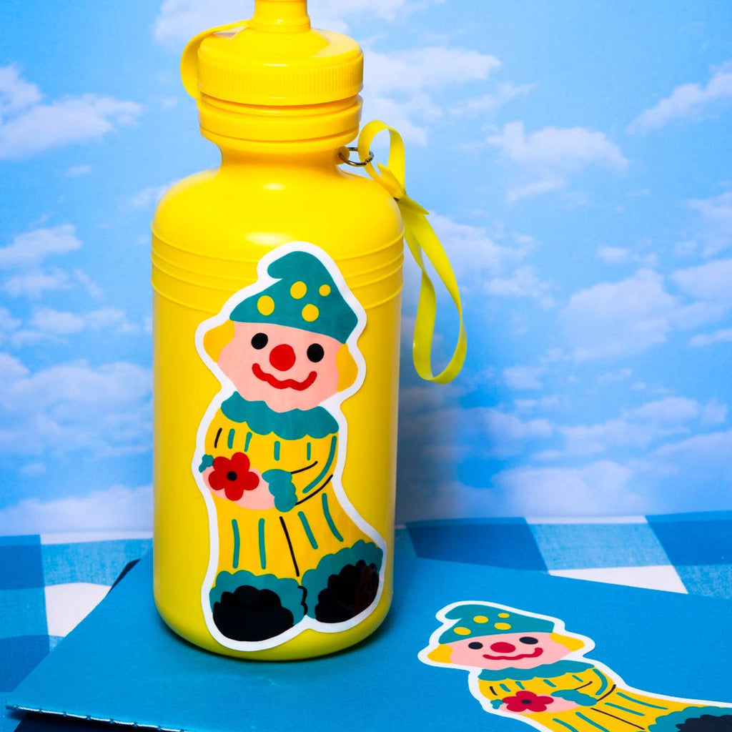 Flower the Clown Vinyl Sticker